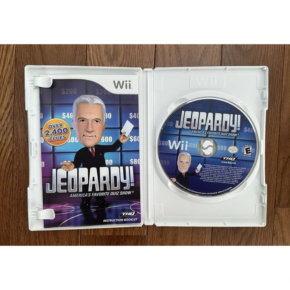 Jeopardy Nintendo Wii ~‎ Complete